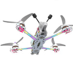 LinkMejor Mario5 227mm HD O4 Wide / O4 Pro 5 Inch 6S DC Colorful White FPV Racing Drone PNP with F405 V5 FC 2306.5 Pro 1880KV Motors