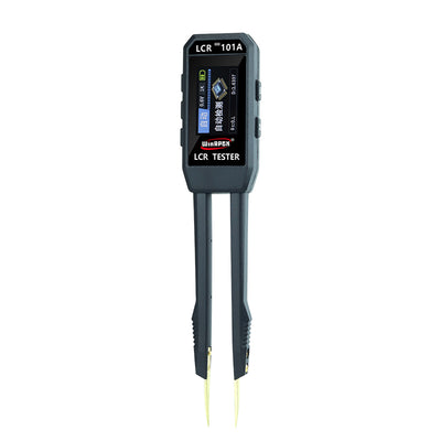 LCR-101A Digital Bridge Tweezers High Precision LCR Meter for SMD Capacitor Resistor Inductor Diode Testing 1.14 Inch Color Screen Type-C Rechargeable Professional Handheld Multimeter Tester Tester Tool