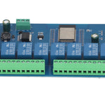 8 Channel Relay Module ESP32 WiFi Wireless Control BLE Development Board ESP32-WROOM-32E DC 5~30V
