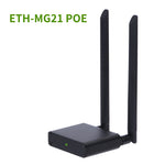 ETH-MG21/ETH-MG24 POE Zigbee3.0 Ethernet Gateway PoE WiFi USB 2x5dBi Antenna for Home Assistant ZHA Zigbee2MQTT Thread Matter Multi-PAN IoT Coordinator