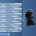 LinkMejor Warm Winter Cycling Caps Men Women Cold-Proof Thermal Sports Hoods Full Face Mask Ski Hunting Helmet Liner Head Neck Cover