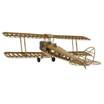 LinkMejor DH.82 Tiger Moth 1/12 750mm Wingspan Balsa Wood Micro RC Airplane KIT