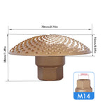 M14 Arc-shaped Woodworking Grinding Head Wood Grinding Disc 30mm 50mm 70mm For 115/125 Angle Grinder Wood Polishing Tool