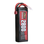 LinkMejor Power 22.2V 2800mAh 100C 6S LiPo Battery T Plug for RC Car