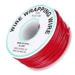 30M 22AWG Black/Red UL 1007 Cable Line PCB Wire Tinned Copper Solid Wires OK Line Electrical Wire DIY