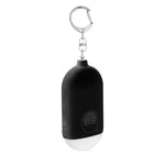 Intelligent SOS Personal Alarm Self Protection Keychain 130dB Loud Safety Panic Button Or Pull Pin Alert Waterproof Device with Flashlight for Kids Elderly Women