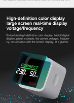 Xiao ATUMAN ST2 Intelligent Socket Tester Compact Low Energy Consumption High Sensitivity for Electrical Socket Wires Verification Wide Voltage Range Convenient to Use