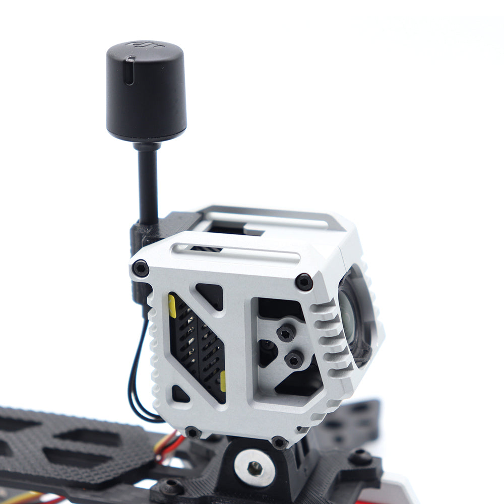 LinkMejor Camera CNC Holder Fixed Bracket Seat Safe Mount for DJI O3 Air Unit FPV Racing Drone