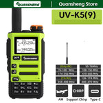 LinkMejor UV-K5(9) 5W Walkie Talkie Long Range Transceiver Wireless Set Ham Amateur Receiver with AM FM Communication Two Way Radio