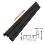 Aluminum Multi T-Track Fence Woodworking Miter Track Fence DIY T Slot Bandsaw Jig Miter Track Sliding Bracket Miter Gauge Backer