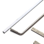 LinkMejor 5pcs Locksmith Tools Double Row Tension Tools Stainless Stell Lock Pick Tools
