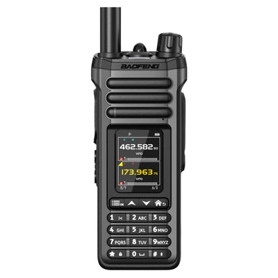 LinkMejor UV-36PRO 10W High Power Talkie Walkie Bluetooth Programming Dual Band Handheld 1000 Channels 136-174MHz VHF 220-260MHz UHF Type-C Charging VOXs NOAA Two-Way Radio with 2 Inch Color Screen for Safety Communication