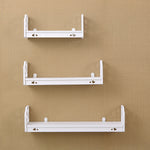 3Pcs Modern Wall Mounted Shelf Storage Rack Holder Home Office Bedroom Decor Set