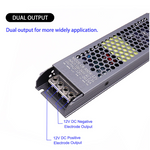 LinkMejor 12V 24V Transformer 100W LED Driver Power Supply Super Thin A/D Converter for LED Strip Light Bulb