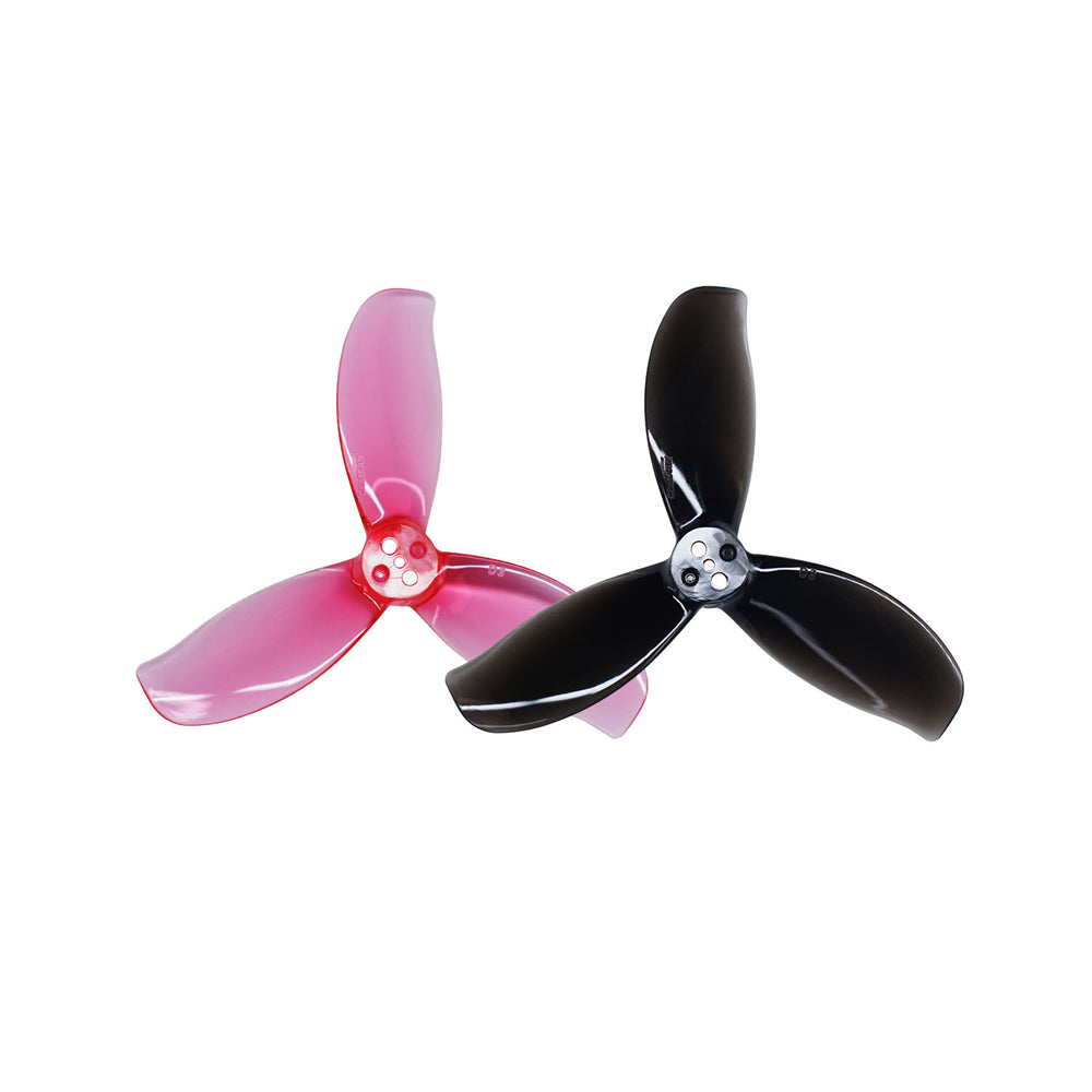 2 Pairs GEMFAN D3 3-blade 3 Inch PC Propeller 1.5mm Hole for RC FPV Racing Drones