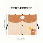 Car Side Window Curtains Privacy Double Layer Curtains Car Sun Protection Magnetic Window Light Isolation Insulation Double Layer Car Sun Curtains