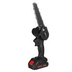 LinkMejor 6 Inch 1200W Electric Chain Saw Pruning ChainSaw Cordless Woodworking Cutter Tool W/ None/1pc/2pcs Battery