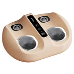 KM-Q7 Foot Massager with Heat Therapy Shiatsu Kneading & Vibration 3 Modes 3 Intensities for Sole Calf Relaxation Home Office Use