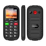 LinkMejor A8 PRO Mini 2G GSM 2.0-inch Dual SIM Card 1800mAh Built-in Flashlight Large Button One-click SOS Type-C Smart Mobile Phone