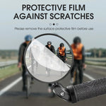 WEST BIKING Round Bicycle Rearview Mirror 360°Rotatable Convex Safety Cycling Motorcycle MTB Bike Rearview Mirror
