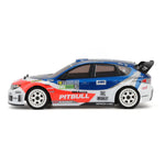 LinkMejor H9804SR Pitbull 1/10 2.4G 4WD 90km/h Brushless Rally RC Car Metal Chassis Hobbywing ESC Three Differentials Oil Shocks High-Speed On-Road Racer Electirc RV Vehicles Models Toys