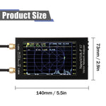 NanoVNA-F V2 50kHz-3GHz V5.0 Vector Network Analyzer IPS 4.3Inch LCD Display S-A-A-2 Antenna Analyzer Short Wave HF VHF UHF