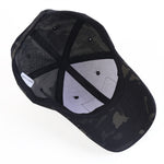 1PC Men Camouflage Tactical Baseball Cap Summer Breathable Sun Hat for Fishing Hiking Outdoor Sports
