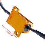 2pcs 50W 6Ω Car LED Canbus Load Resistors Automobile Turn Signal Flashlight License Plate Lamp Resistance Decoder