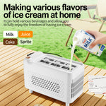 Comfook 120W/150W Portable Mini Ice Maker 8/12 Solid Ice Cubes Fast Ice Making Compact Household Countertop Ice Maker for Home Office Camping Vehicle Use