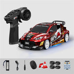 Hstar D24-04Q1- D24-04S7 RTR 1/24 2.4G 4WD Drift RC Car Gyro Mini Full Proportional LED Light Remote Control High-Speed Motor On-Road Racing Vehicle Model Boys Gifts Toys
