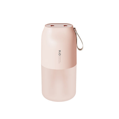 Tevorex 300ml Dual Sprayer Air Humidifier 2000mAh USB Rechargeable Battery Wireless Aroma Mist Maker Fogger Diffuser Light Umidificador