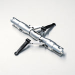 LinkMejor WING FW450L FW450 V2 V3 Helicopter Parts Zoomlion Quick Release Metal Watch Clip Rotor Head Set