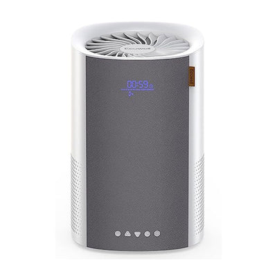 [US Direct] ECOWELL Air Purifiers for Bedroom, H13 HEPA Air Purifiers for Home Office Living Room, Air Filter Air Cleaner for Pet Dander Odors Smoke Pollen Dust, Small Air Purifier with 28dB Sleep Mode, EAP050