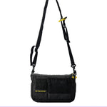 LinkMejor SLB08 2L EDC Sling Bag Nylon Shoulder Pack with MOLLE Webbing for Men Outdoor Travel Commute Tactical Gear Storage