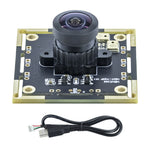 1MP HD USB Camera Module 720P Manual Focus 72/100/160° Lens Focal Length 38*38 Compatible 32*32 Camera Module USB Driver-free