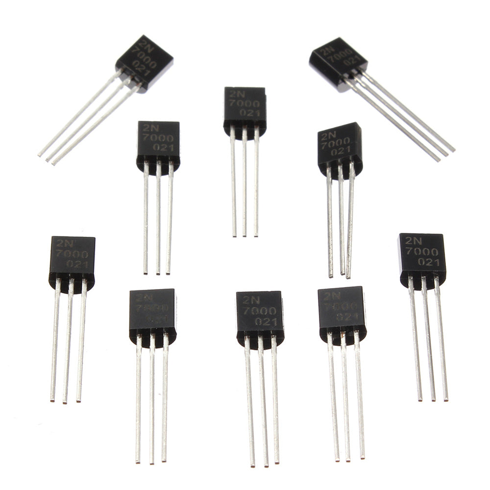 30pcs 2N7000 N-Channel Transistor Fast Switch MOSFET TO-92