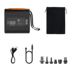 22PSI Smart Paddle Board Air Pump 5000mAh Rechargeable Battery-Powered for Inflatable Paddle Boards Auto-Off High Pressure Intelligent