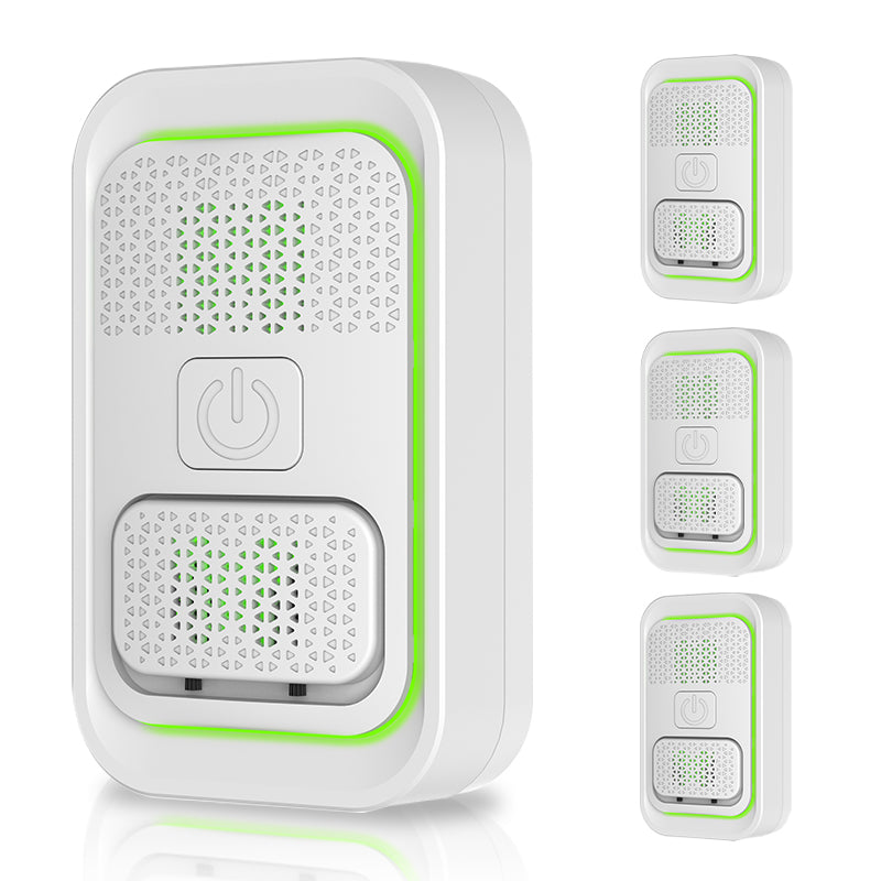 Tevorex Negative Ion Air Purifier Silent Operation High Efficiency with Plug-In Design for Intelligent Odor Removal for Home Bedroom