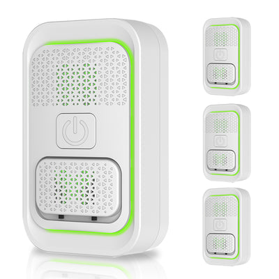 Tevorex Negative Ion Air Purifier Silent Operation High Efficiency with Plug-In Design for Intelligent Odor Removal for Home Bedroom