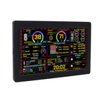 5-inch 7-inch IPS USB Secondary Screen 1024x600 AIDA64 Monitoring Computer Data Desktop Sub-screen Support Desktop Extended LCD for Win10/11