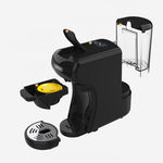 [EU/US Direct] HiBREW H1A 3 IN 1 Expresso Coffee Machine Compatible with NS Capsules DG Capsules Ground Coffee 220V-240V 1450W Fast Heating Auto Power Off