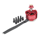LinkMejor 2207 BR2207S Fire Edition 1600KV 2200KV 2500KV 3-6S Brushless Motor For RC Drone Frame Kit