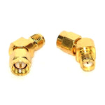 Realacc 45° Angled SMA/RP-SMA Adapter - Signal-Saver for Fatshark, RX5808, and RC Drones