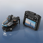 AE8 EVO GPS 5G WiFi FPV with 5.9inch LCD Screen Controller 720P HD Dual Camera Servo Gimbal 360° Obstacle Avoidance Brushless Foldable RC Drone Quadcopter RTF