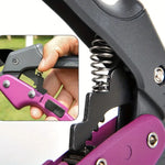 1PCS Stainless Steel Pruning Shears Ambidextrous Design Comfortable Grip Ideal for Arthritic Hands Gardening Tool