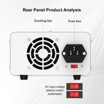 LinkMejor Lab Bench Power Supply 150W 300W 360W Laboratory Switching Power Supply Unit 30V 60V 120V 3A 5A 10A Adjustable Digital Source Voltage Stabilizer EU Plug =