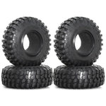 4PCS 1.9 Inches Tyres Tire Skin for 1/10 Rock Crawler Climbing Truck RC Cars Vehicles Models Spare Parts Accessories