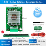 LinkMejor Active Balancer Module BAL Series Lithium Battery Equalizer 5A 8A Voltage Balancing Capacity Restoration Ternary Lithium Lithium Iron Phosphate 4S-24S Compact Design