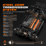 LinkMejor SIERRA 1203PRO 1/12 2.4G 4WD 3S 80km/h Brushless RC Car Off-Road Short Course Desert Truck with Gyro Stabilization LED Light Center Diff Fast High Speed Vehicles Models Toys