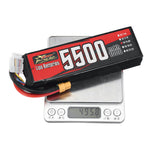 LinkMejor 14.8V 5500mAh 100C 4S 81.4Wh LiPo Battery XT60 Plug for RC FPV Racing Drone Airplane Helicopter Quadcopter